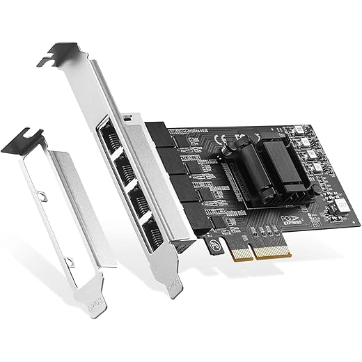 foxaa 4 Ports 2.5G PCIe Network Adapter 5G