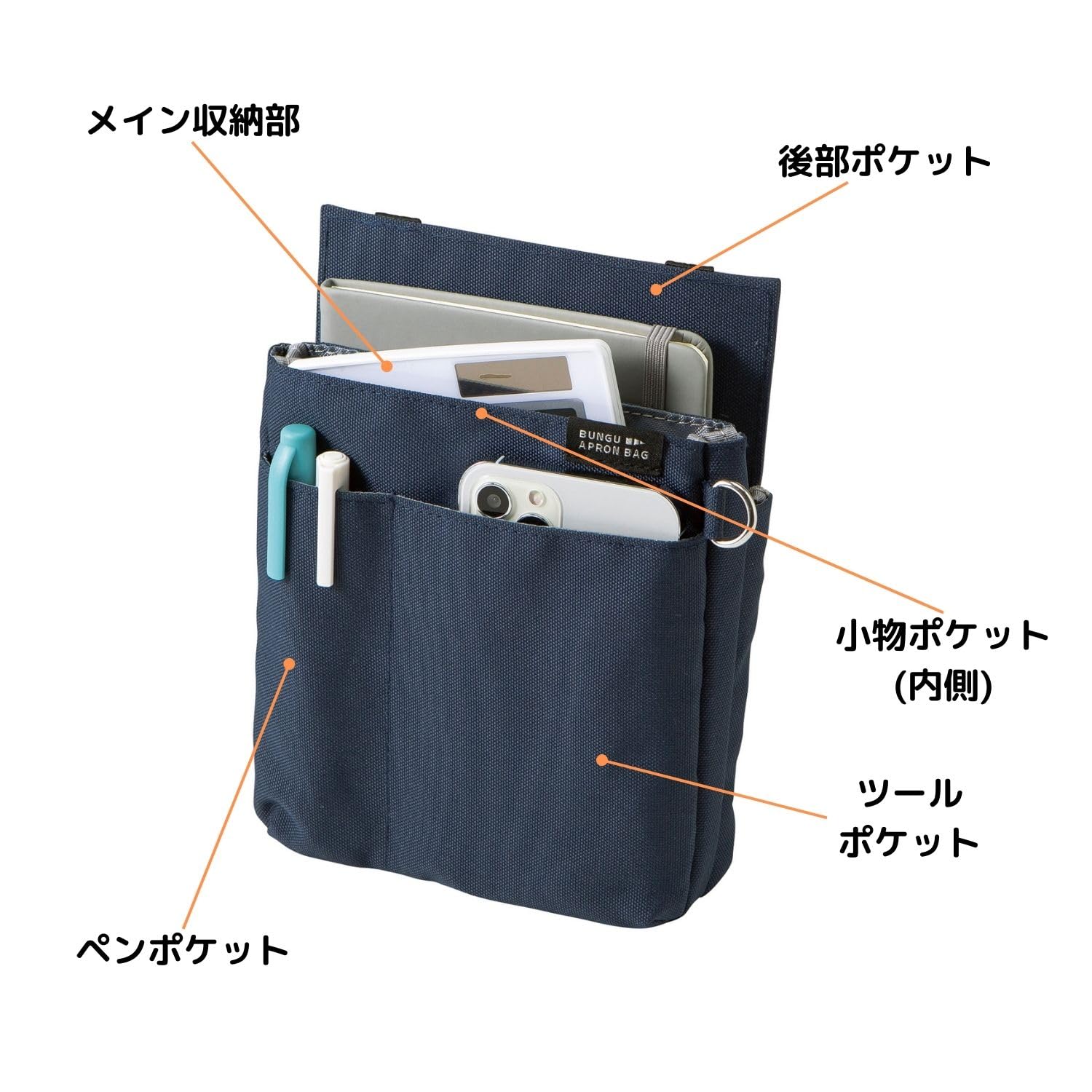 nocare エプロンバッグ nocare エプロンバッグ 価格ハンドメイド・手芸