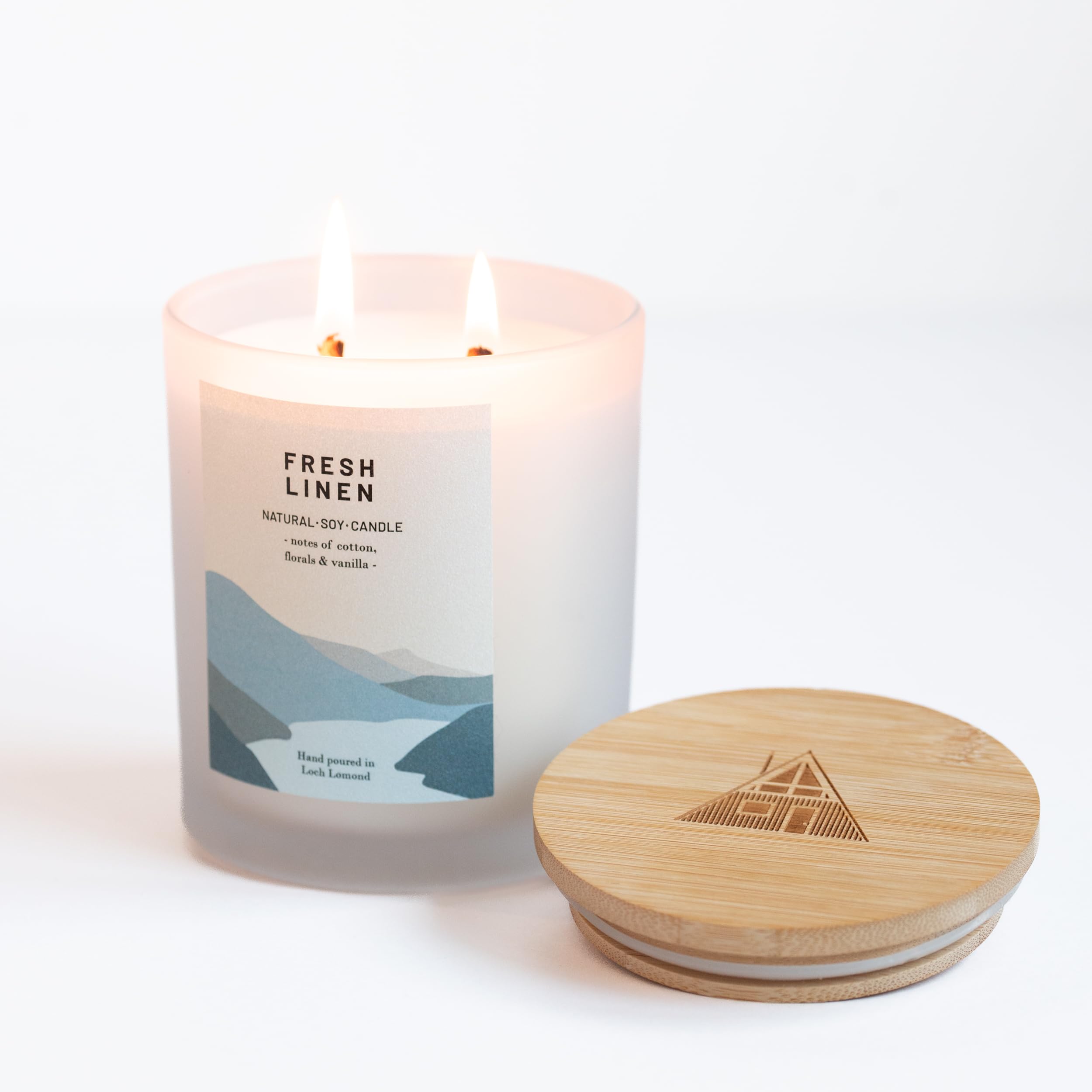 Ocoee House, Frosted/Black, Double Wick - 760g - Image 2