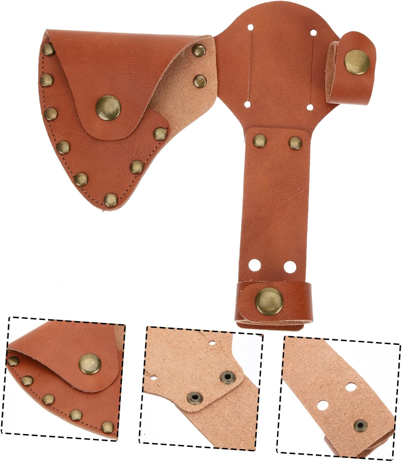 Mipcase 2pcs Hatchet Protector Cover Premium Portable Axe Case for Outdoor Activities Lightweight Design for Easy Storage and Carrying for Camping Enthusiasts