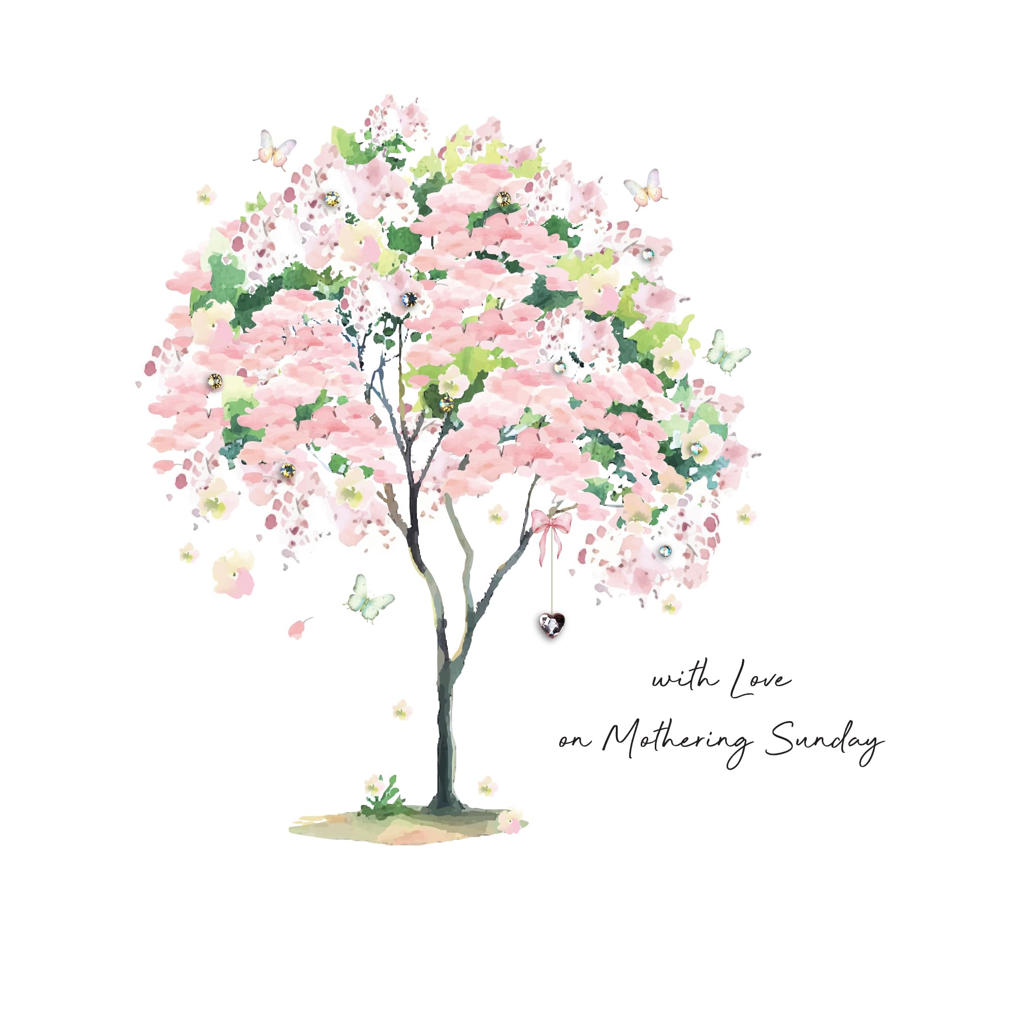 Five Dollar Shake - Mother's Day Card - With Love on Mothering Sunday - Tree