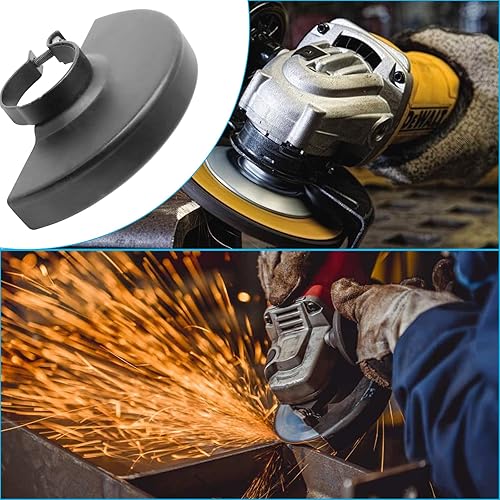 Miniatura 7 de Jiozermi 2 protectores de amoladora angular de metal color negro cubierta protectora de protección de rueda