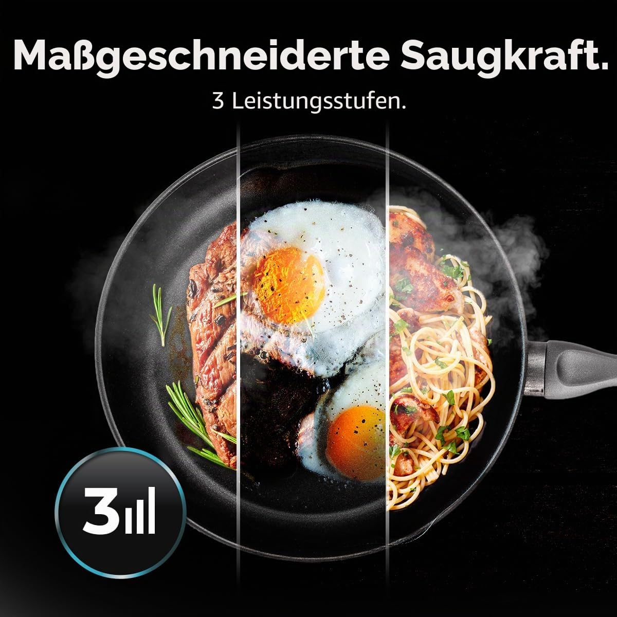 Cecotec Bolero Flux ICT 388000 Dunstabzugshaube, Edelstahl, 210 W, 38 cm, 800 m³/h, A++, LED