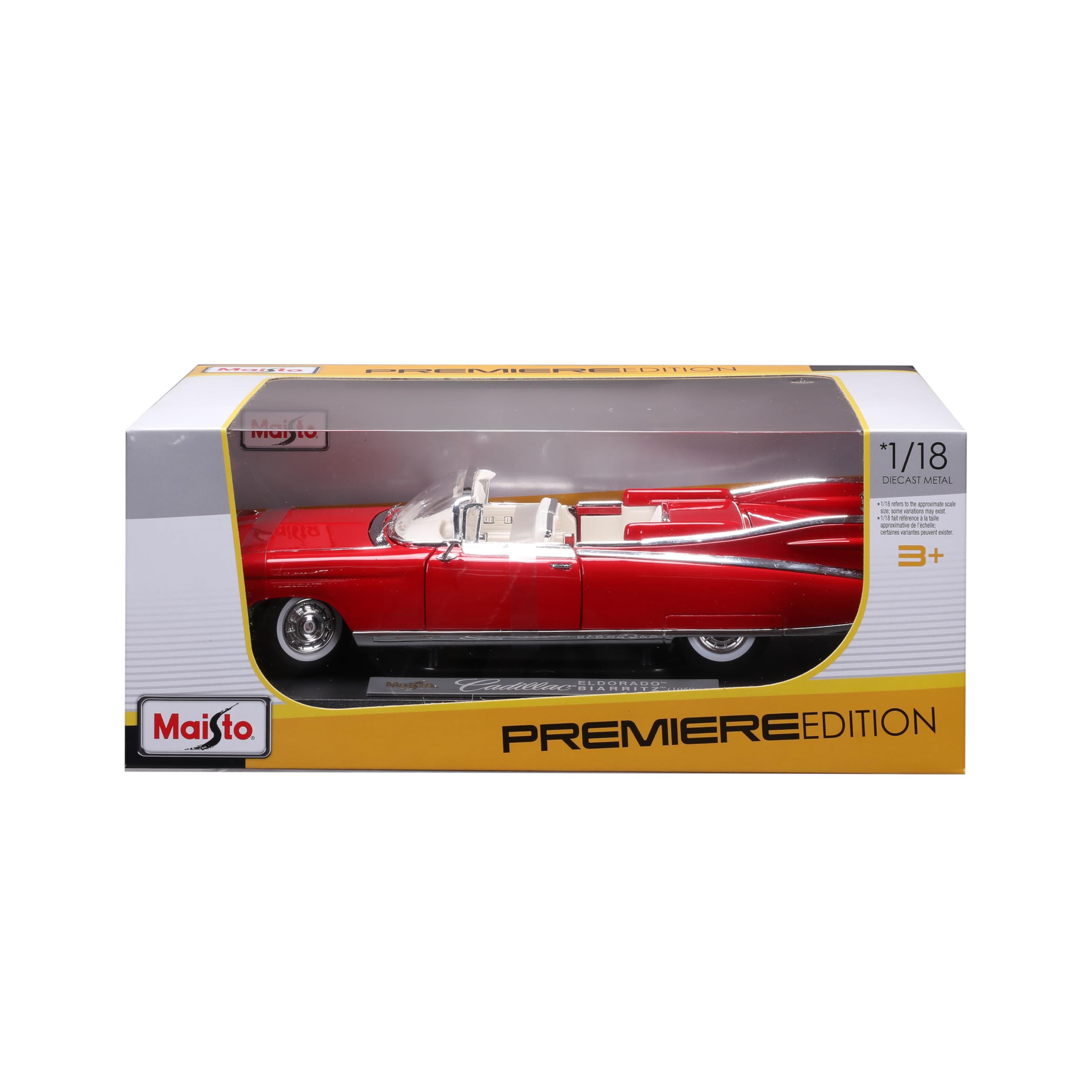 【美品】Cadillac ELDORAD 1/18 MAISTO 希少 赤 楽天市場】ミニカー 1/18 Maisto キャデラック エルドラド ビアリッツ