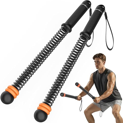 Cuerdas de batalla sin cuerda, cuerda de entrenamiento resistente para gimnasio en casa con póster de entrenamiento, cuerda de ejercitador de brazo