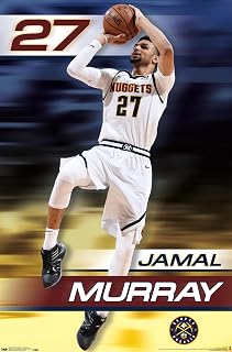 Trends International NBA Denver Nuggets - Jamal Murray 19 Wall Poster, 22.375" x 34", Unframed Version