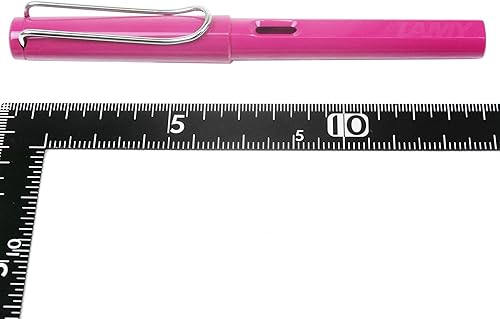 Vista 28 de Lamy Safari - Pluma estilográfica, color azul, punta media