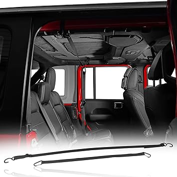 u-Box Back Seat Auto Zipline for Dog Pet Seat Belts, Car Headrest Restraint Adjustable Safety Leads Vehicle Seatbelt Harness