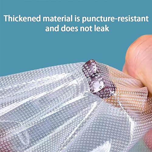 Miniatura 3 de Bolsas selladoras al vacío, 2 rollos de 8 x 16 pies y 2 rollos de 11 x 16 pies, bolsa hermética para almacenamiento de alimentos, rollo Sous Vide