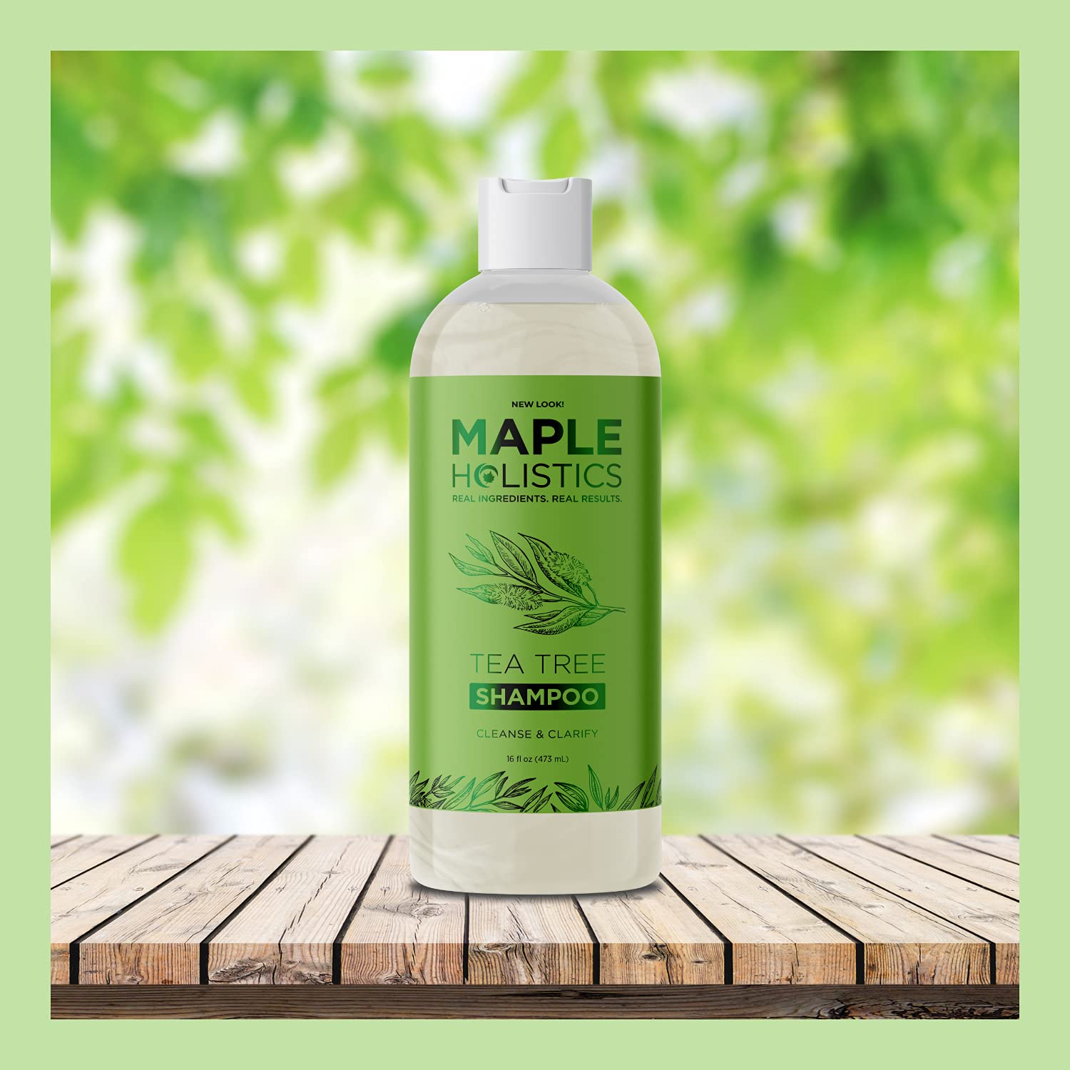 Refreshing Tea Tree Oil Shampoo Tea Tree Shampoo for Oily Scalp and Clarifying Shampoo for