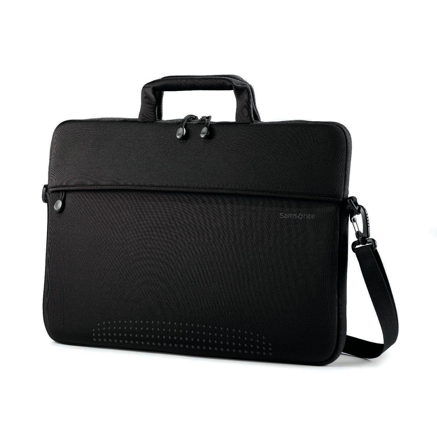 Samsonite Aramon Laptop Shuttle, Black, 17-Inch