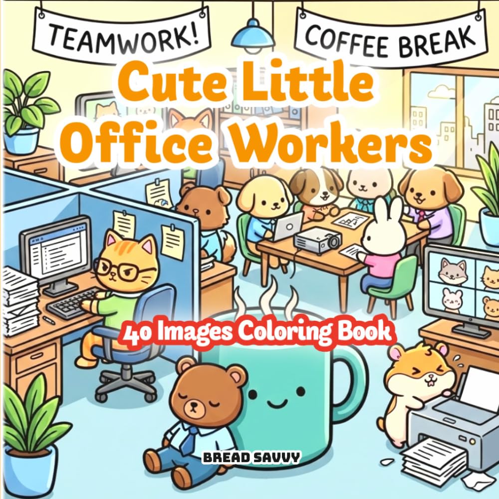Cute Little Office Workers: Step into a world of adorable workplace chaos with Cute Little Office Workers!