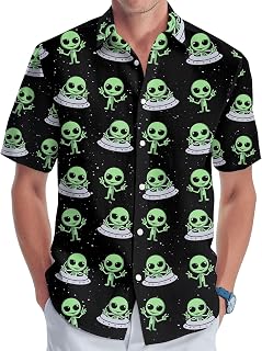 Chicken Print Hawaiian Shirt, Tropical Rooster Casual Button Shirt, Summer Gifts, Birthday Gifts
