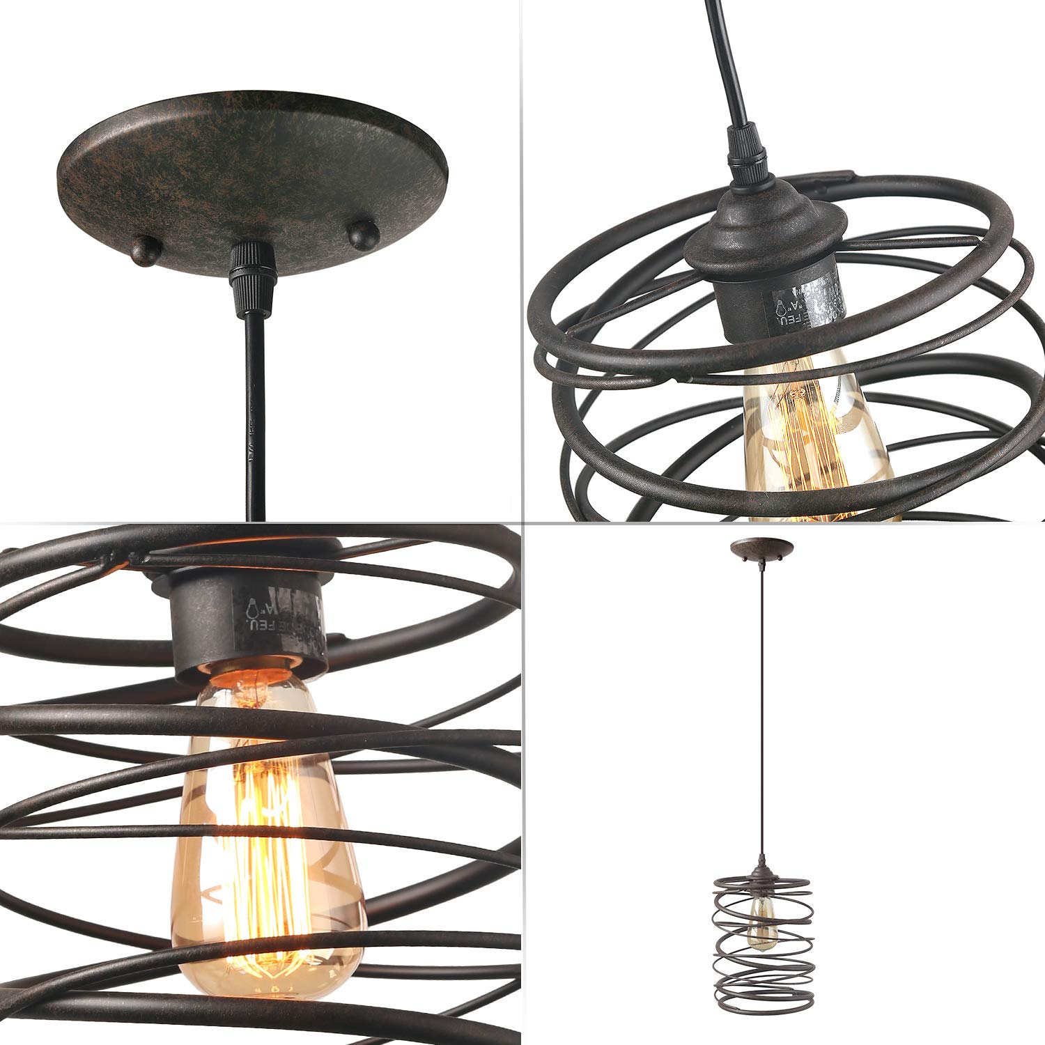 Lampa sufitowa, lampka nocna, lampa pierścieniowa ITh3BoK-017