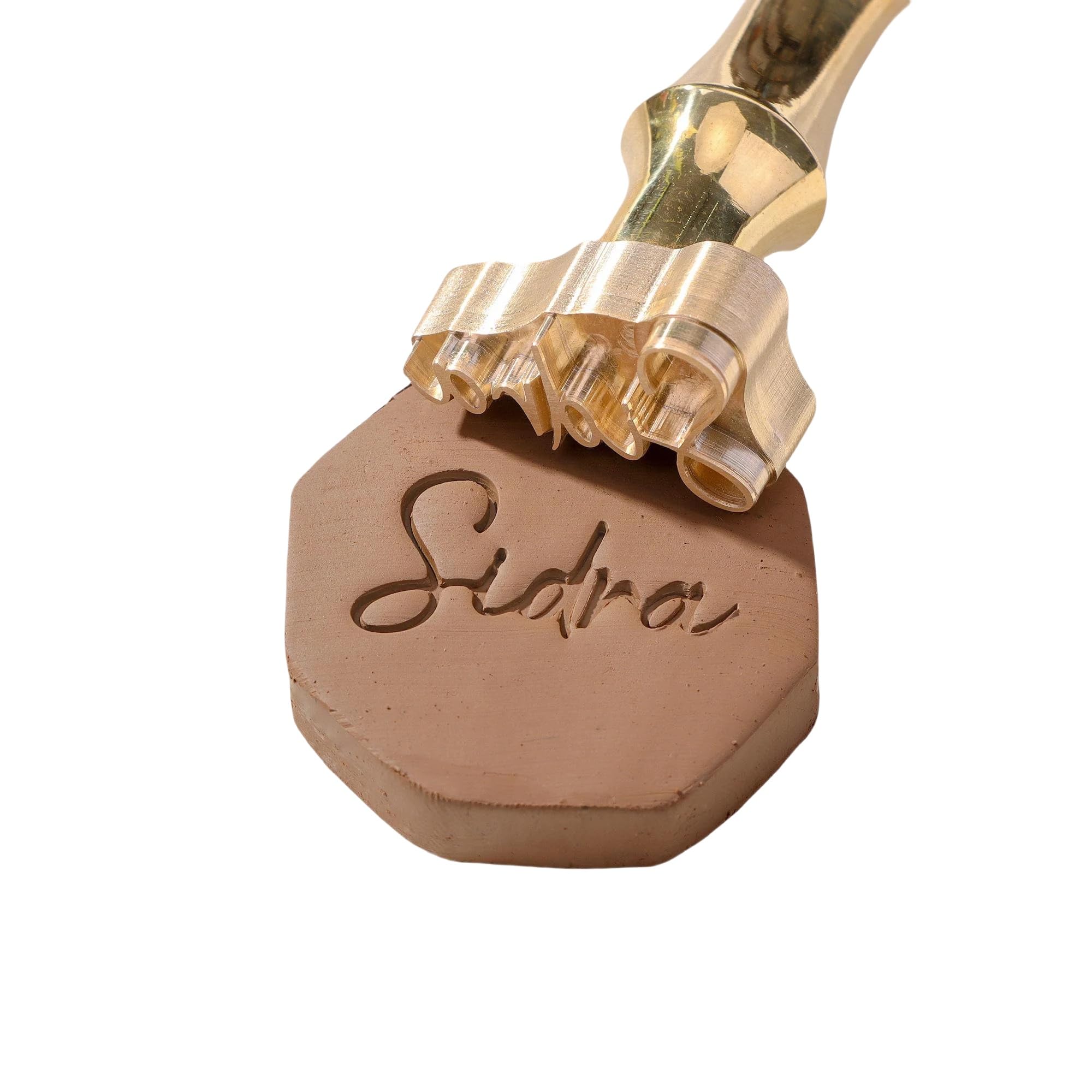 LongGenius Custom Name Signature Stamp, Personalised Handwriting Signature Pottery Stamp, Clay Signature, Polymer Clay Stamp, Gifts for Potters