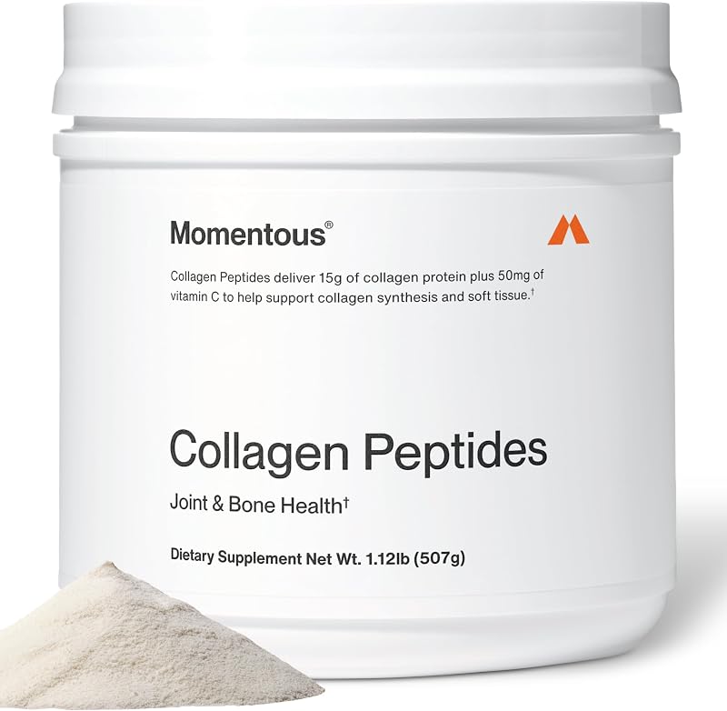 Grass-Fed Collagen Peptides Powder, Fortigel & Vitamin C | Supports Hair, Skin, Nail, & Joint Health, Grass-Fed Formula, NSF Certified for Sport, Non-GMO & Gluten-Free (30 Servings)