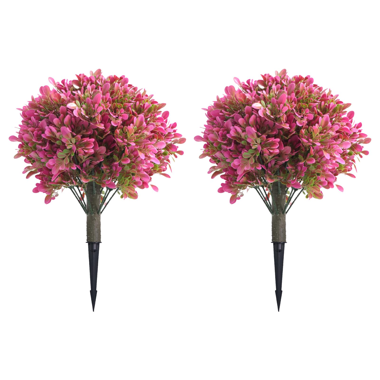 Plante artificielle avec piquet Buachois 45cm pour jardin sans entretien ni arrosage