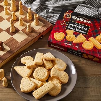 Walker's Shortbread Assorted Cookies, All-Butter Shortbread Cookies, 5.6 Oz (Pack of 4)