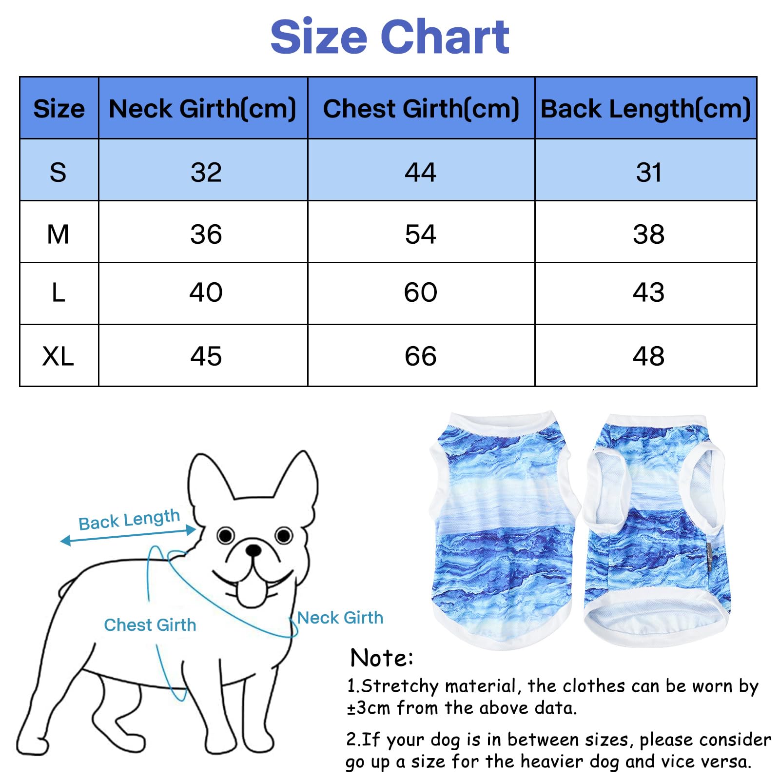Cooling Vest for Dogs Breathable Dog Cooling Vest, Cooling Vests Dog T-Shirts, Dog Cooling Vest, Dog Cooling Dog Jacket - Image 2