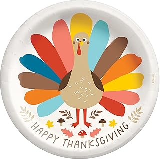 Happy Turkey Day Plates - 10