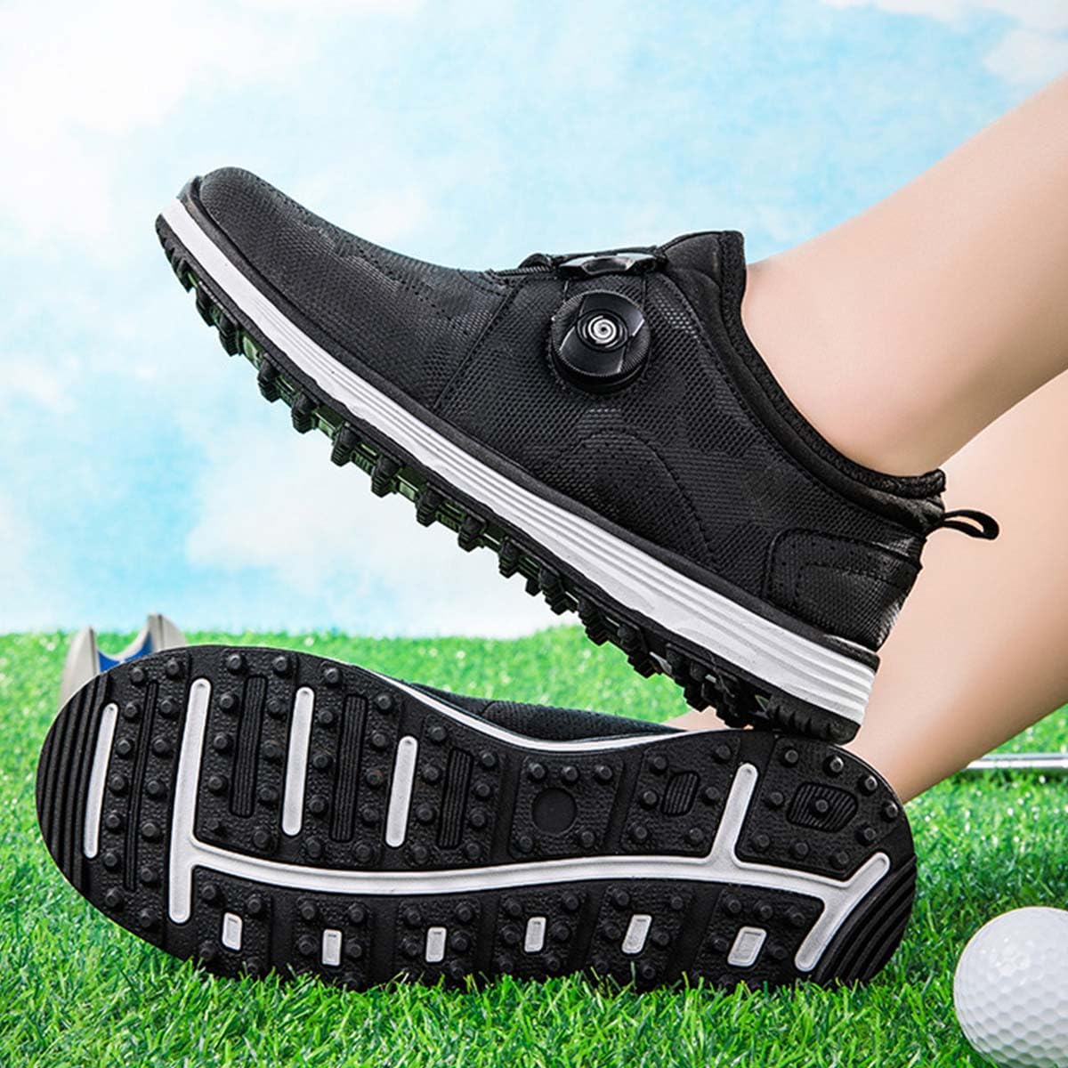 Zapatos de Golf clásicos para Hombre Estabilidad Profesional