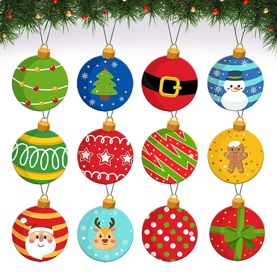 Free Printable Christmas Tree Ornaments Free Printable Christmas Tree Ornaments