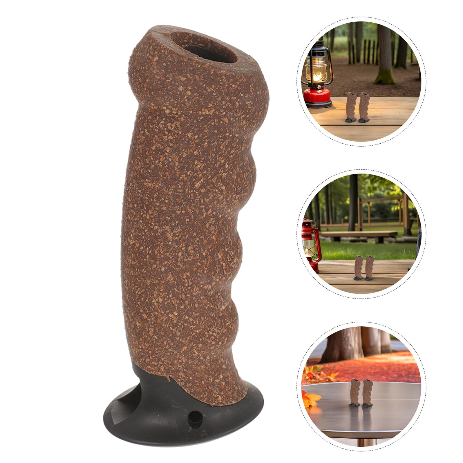 VICASKY 6 Pièces Poignées Liège pour Bâtons de Randonnée Poignées Ergonomiques Antidérapantes pour Bâtons de Marche Ski et Randonnée Plein Air Remplacement Facile