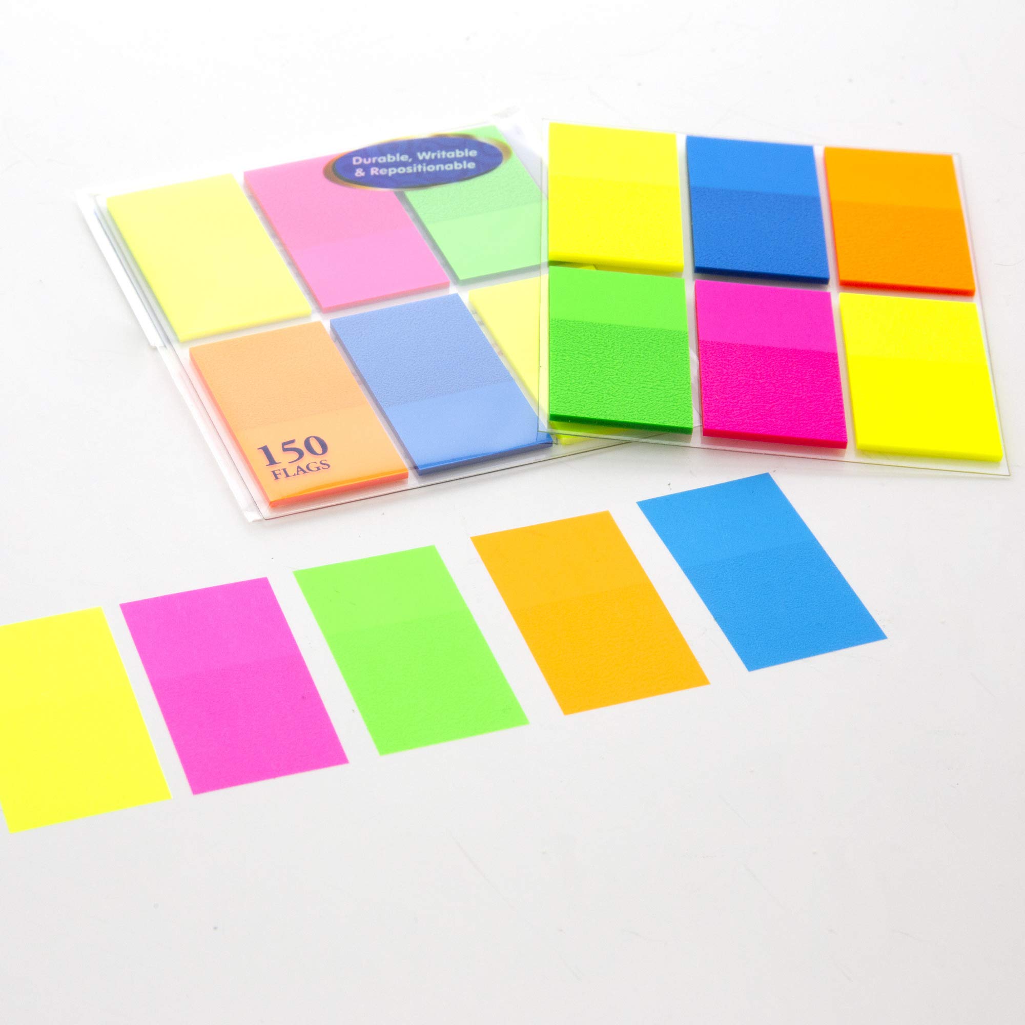 Color Sticky Flags Neon Index Tabs Flags Neon Page Markers & Index Tabs - 1000 Sheet ...