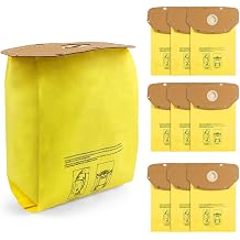 AH10232 Vacuum Bags for Hoover Commercial MPWR 40V Cordless Backpack Vacuum CH93619 CH93600, Type-CB1 Sealed Collar Vacuum Cleaner Bags Replacement -10 Pack