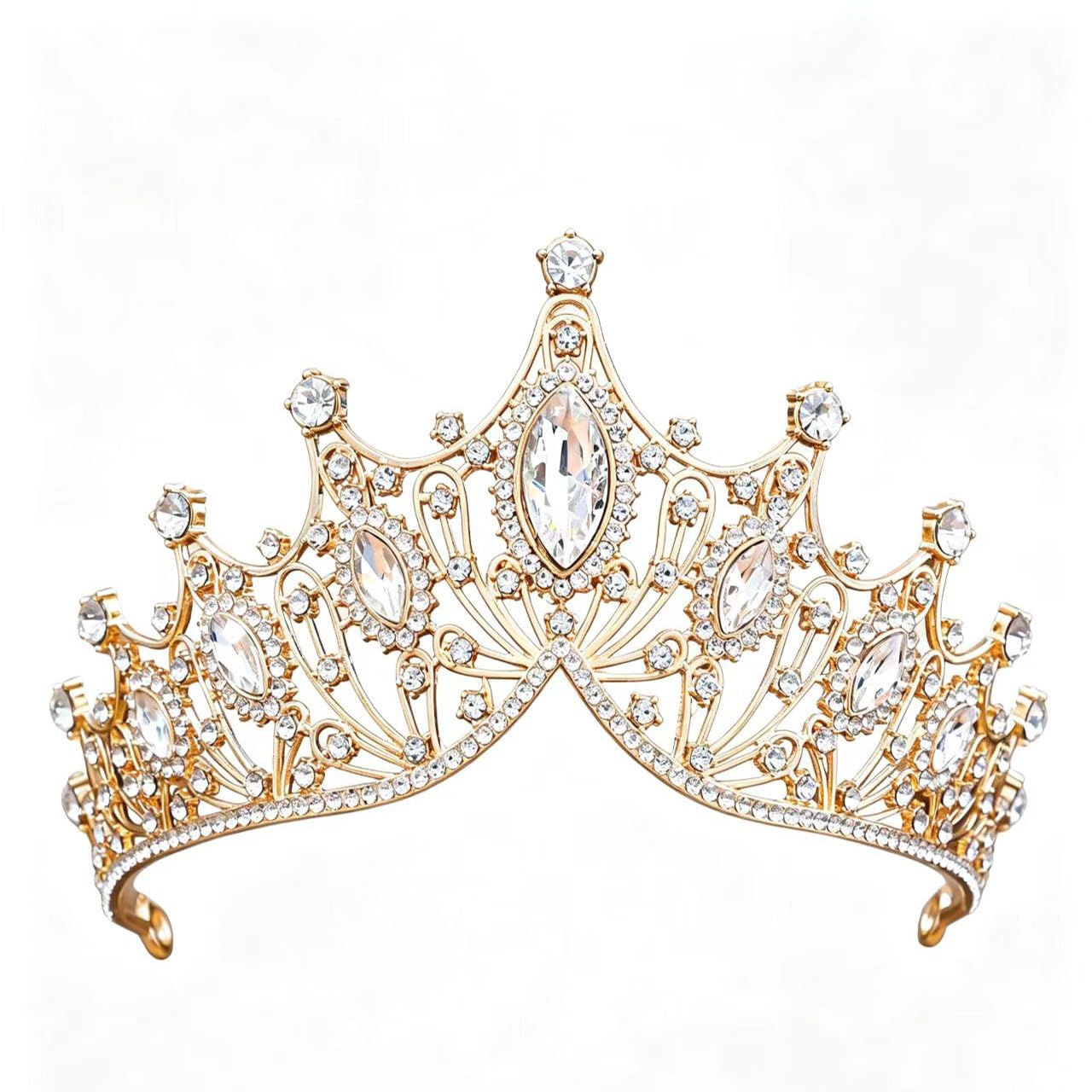 New Rhinestone tiara crown Hair Accessories Headdress Women Tiaras Wedding