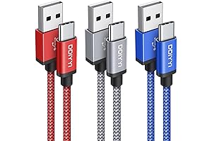 USB Type C to Lightning Cable 3-Pack