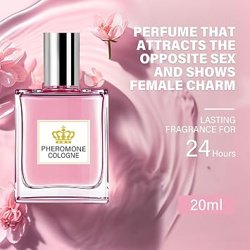 Pheromone Perfume for Woman, Elegant Floral Perfumes for Women, Long Lasting Womens Perfume with Enhanced Purity for Mood Support & Charisma, Romantic Date Night & Daily Social Scent, 20ml