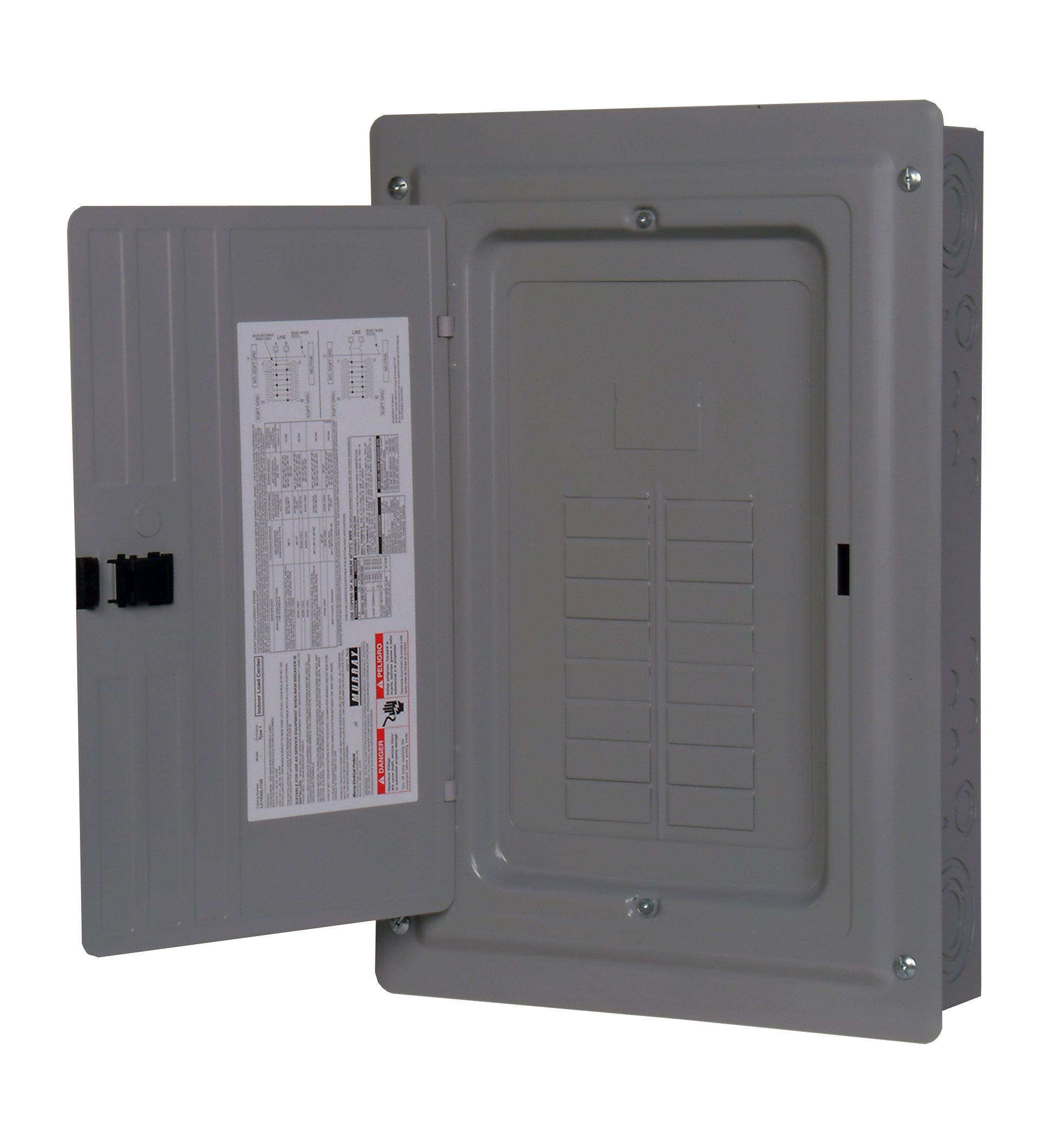 Murray LC1632L1125 Load Center, 16 Space, 24 Circuit, 125A, Main