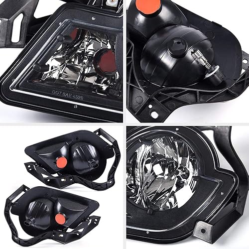 Vista 329 de GRAND ORANGE Luz antiniebla compatible con Chevy Cruze 2016 2017 2018 (no apto para modelos manuales Lt o manuales diesel) proyector de conducción