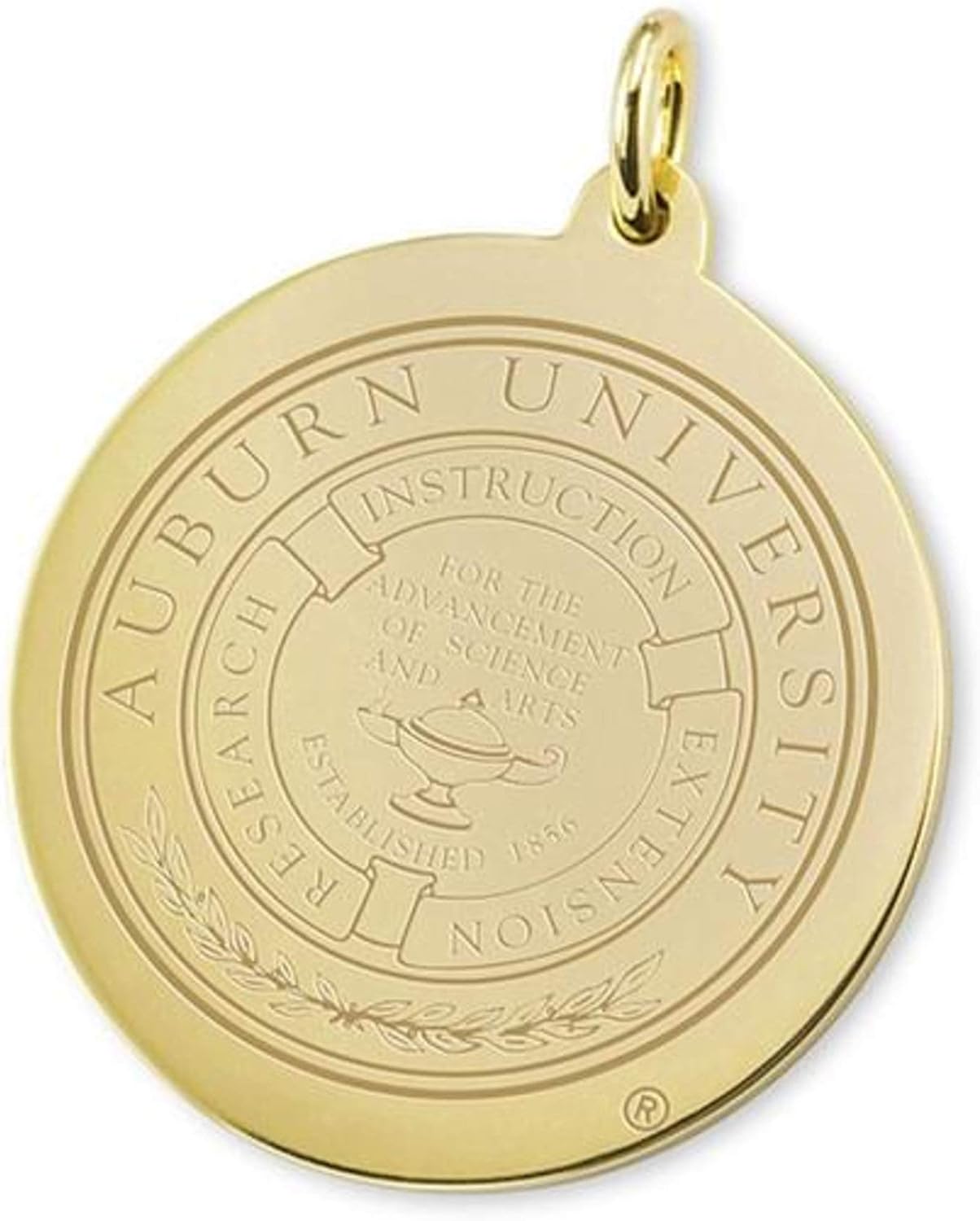 M. LA HART NCAA womens Gold Charm