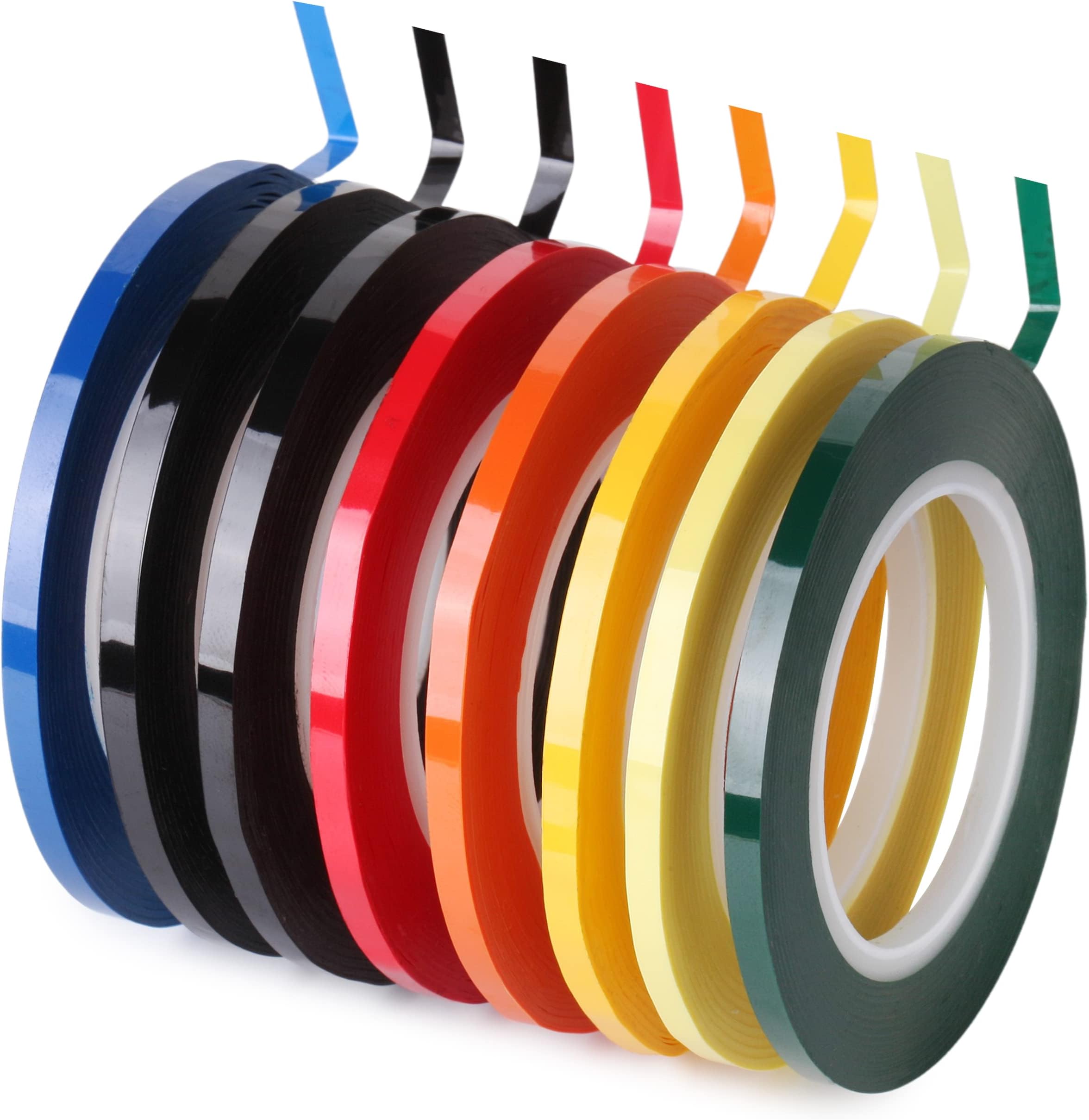 Mr. Pen- Whiteboard Tape, 8 Pack, Assorted Colors, Thin Tape for Dry Erase Board, Whiteboard Accessories, Dry Erase Board Accessories, Chart Tape, Graphic Tape, Grid Tape, White Board Tape Line