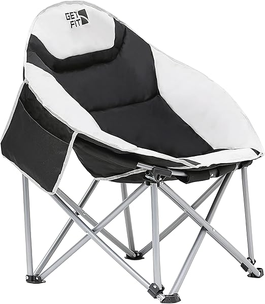 Get Fit Moon Camping Chair Portable Outdoor Premium Folding Chair for