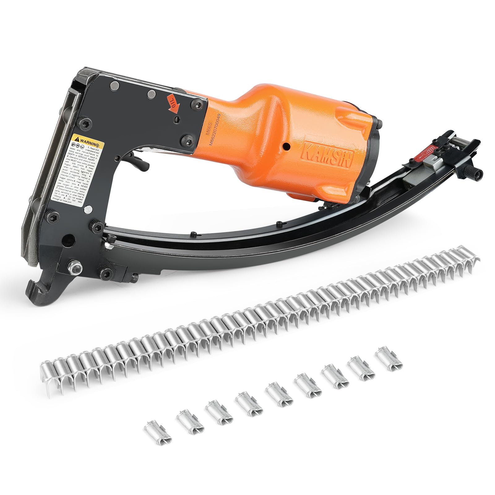 pnematic c lip tool Woodpecker AM66T Pneumatic Clinching Clipper for Mattress This kit will fit all major brands of electric and pneumatic wrenches with 1/2 or 3/8 square drive Woodpecker M66-cl Pneumatic Clinching Clipper