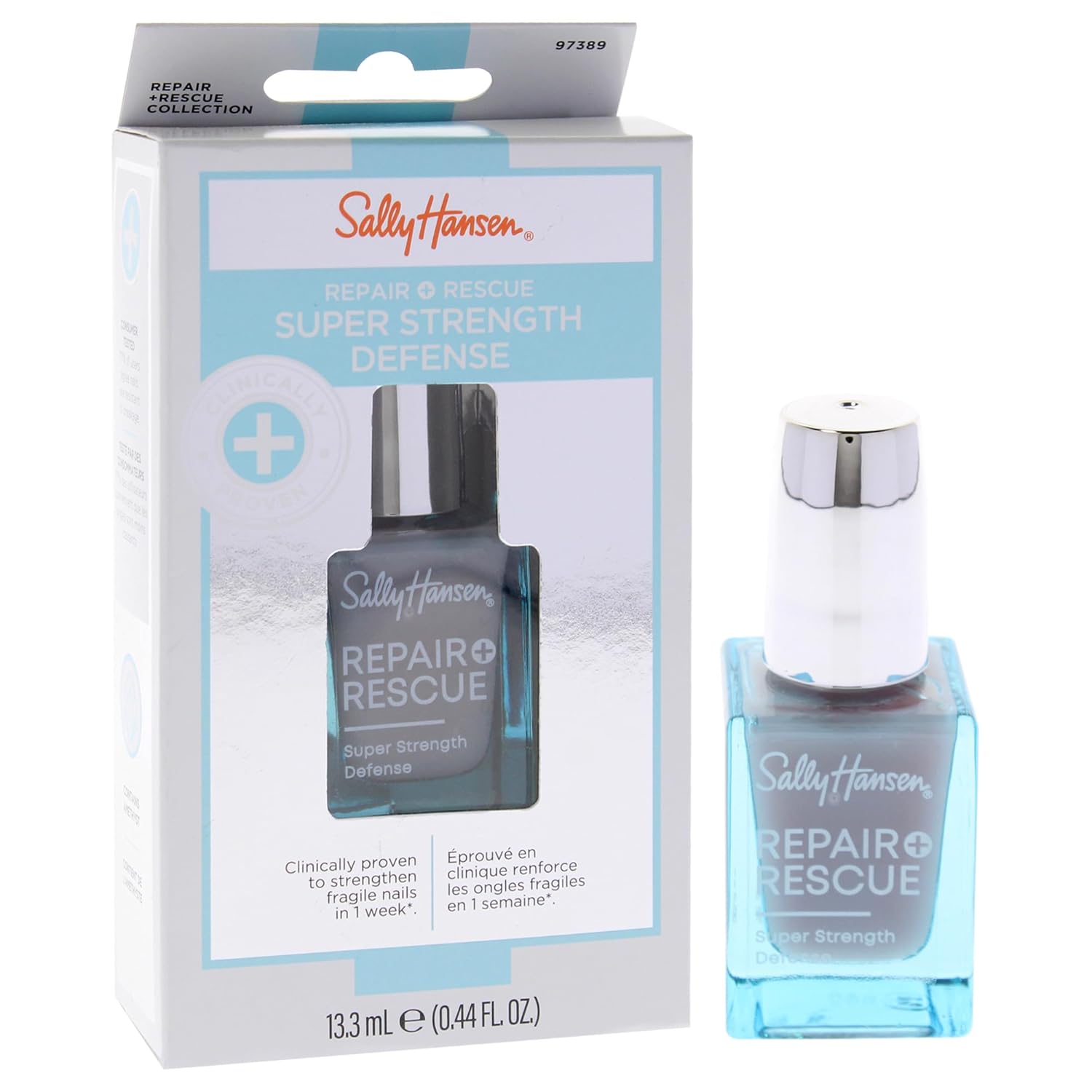 Sally Hansen Nail Treatment Repair + Rescue Super Strength Defense | Nail Strengthener | Fortifies Weak Nails & Delivers Stronger Nails in 1 Week - Image 3