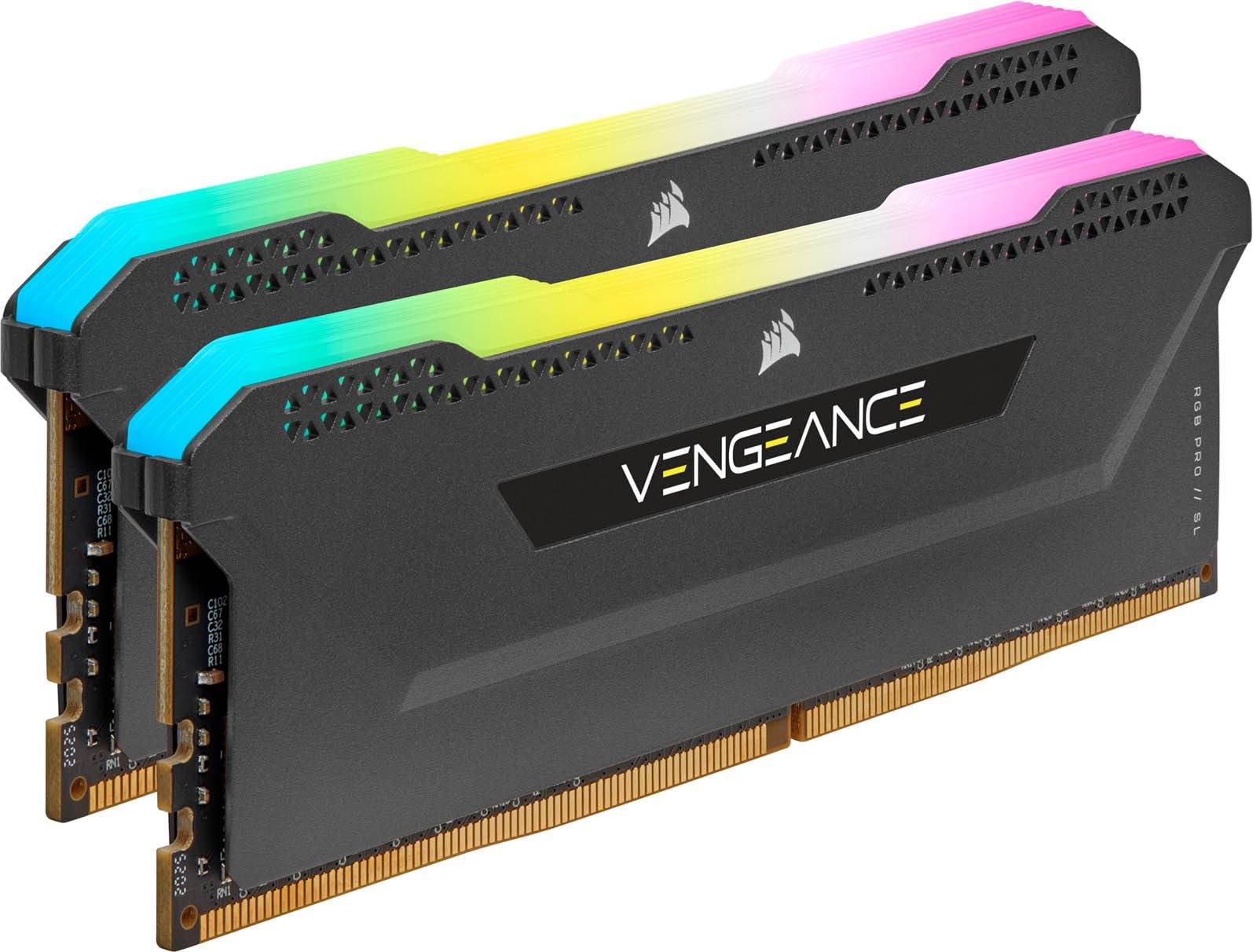 Amazon.co.jp: CORSAIR VENGEANCE RGB PRO SL DDR4 メモリ 16GB（8GB×2