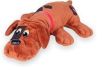 Vista 10 de Basic Fun Pound Puppies - Peluche clásico de animal de peluche - Gran regalo para niñas y niños - 43 cm - Beige