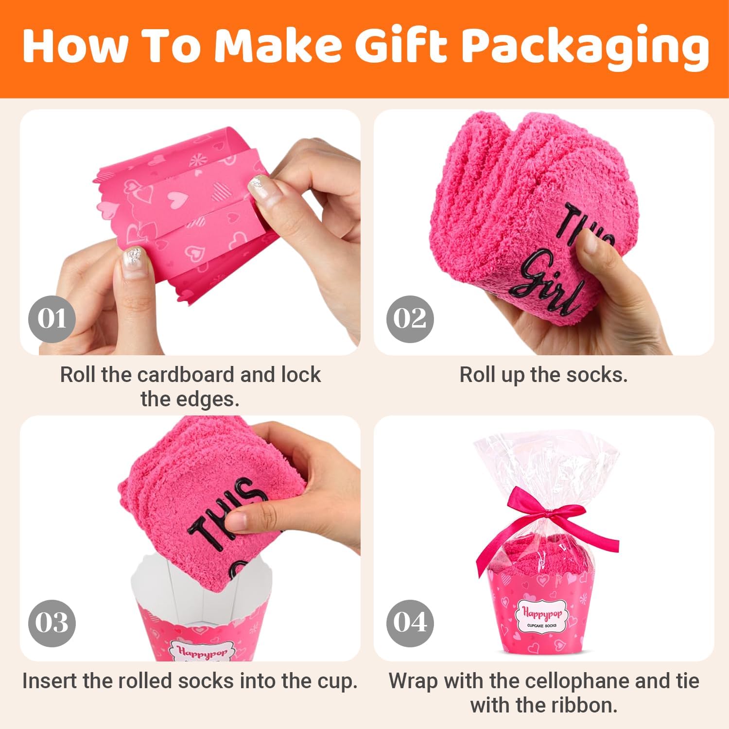 HAPPYPOP Birthday Gifts for Girls - Socks for Kids Age 5-12, Gift Ideas for 5-12 Year Old - Image 4