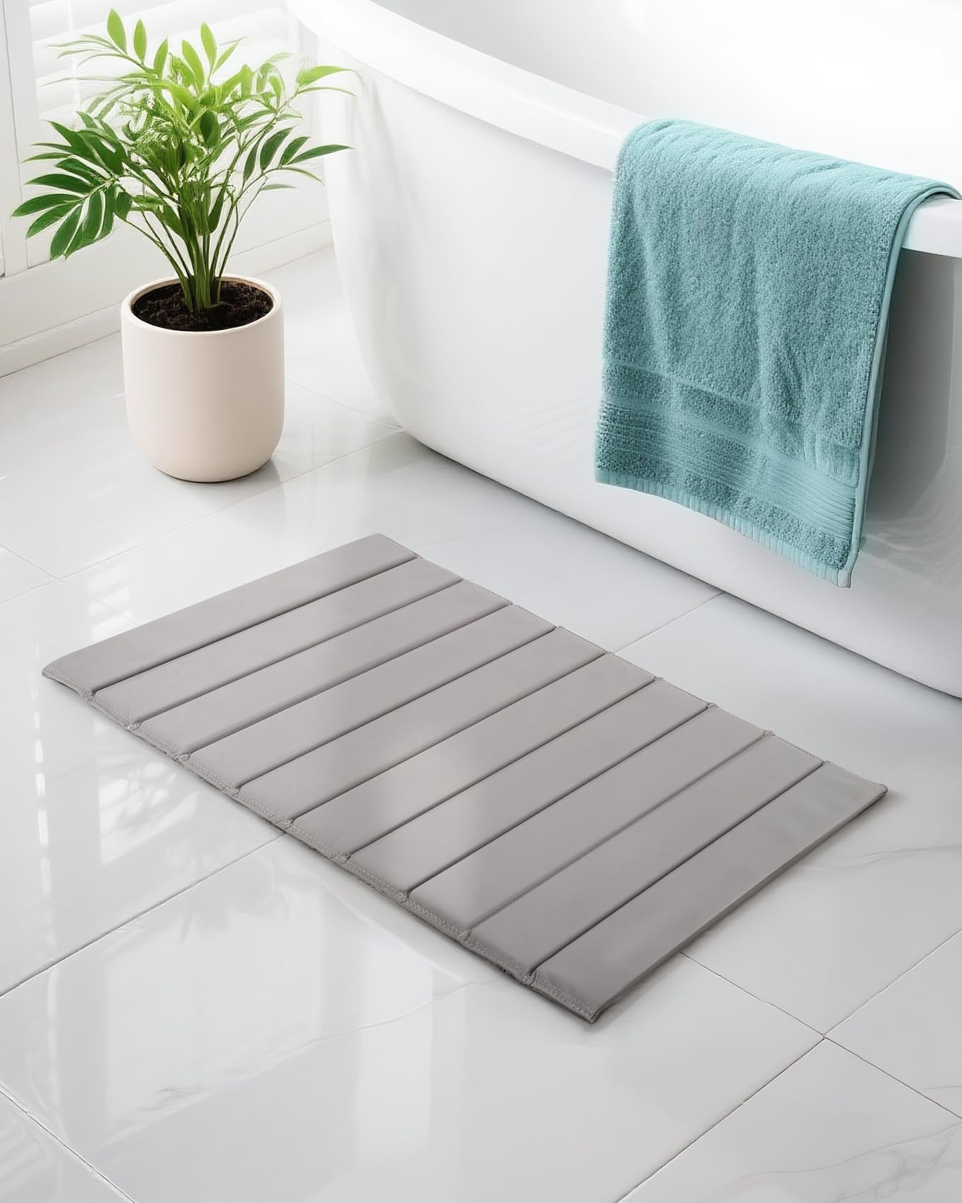 Tapis de bain super absorbant Ribelli à séchage rapide pour sol sec