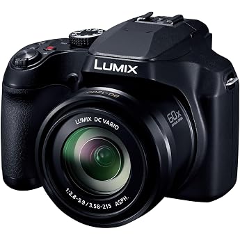 Panasonic LUMIX Digital Camera Optical 60x Zoom Compatible DC-FZ85D-K Black