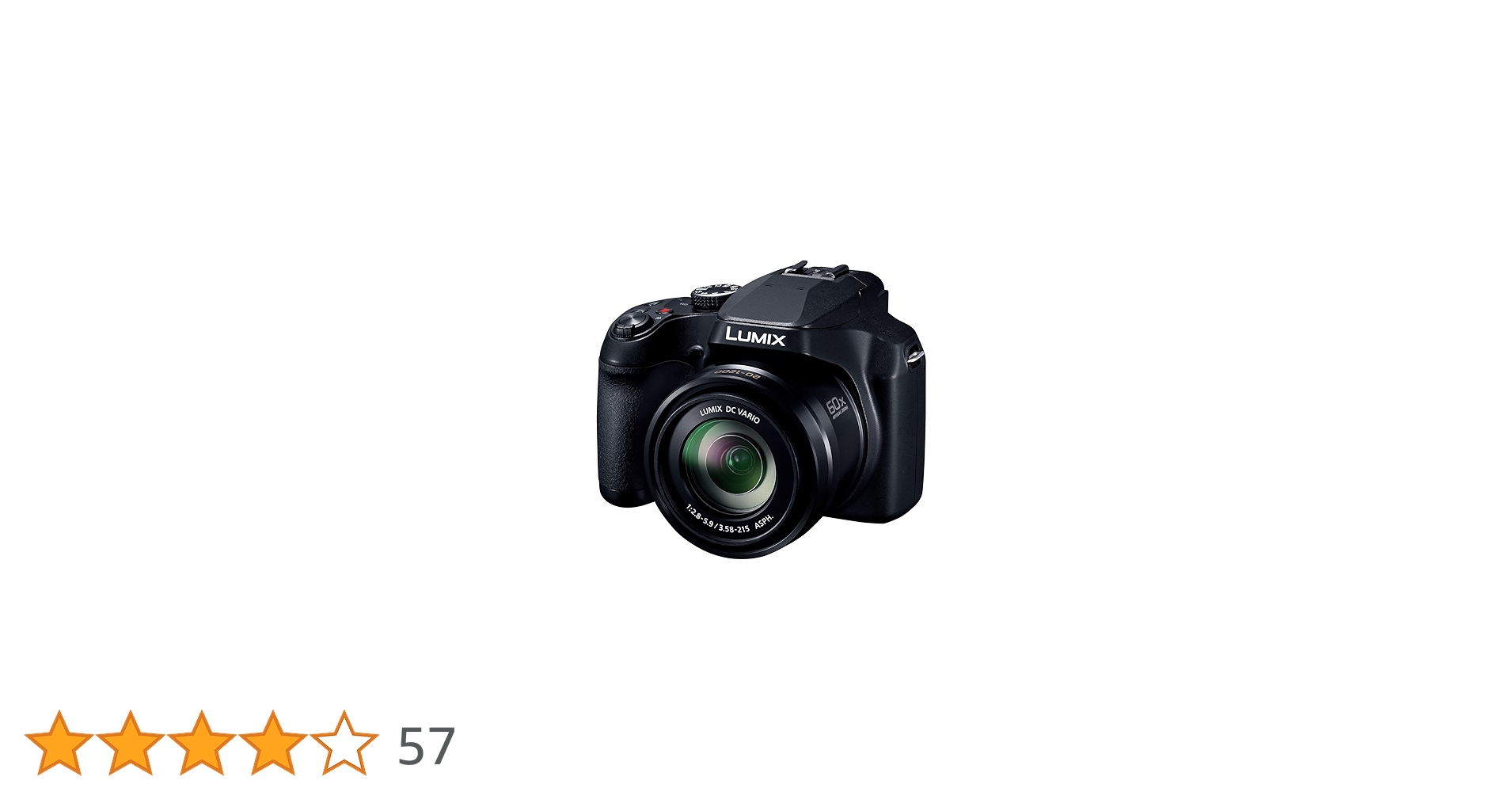Amazon.co.jp: Panasonic LUMIX DC-FZ85D-K Digital Camera, 60x