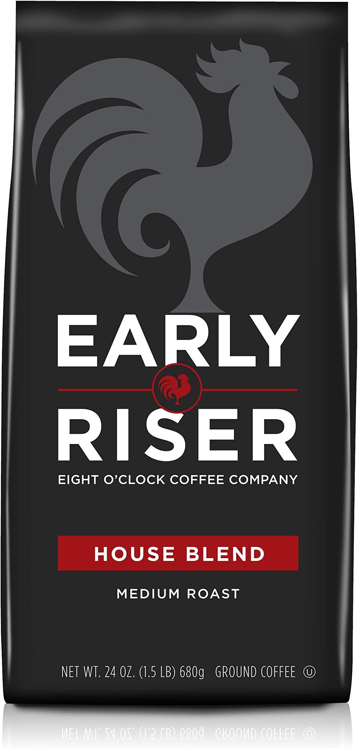 Early Riser House Blend Ground Coffee, 24 Ounce