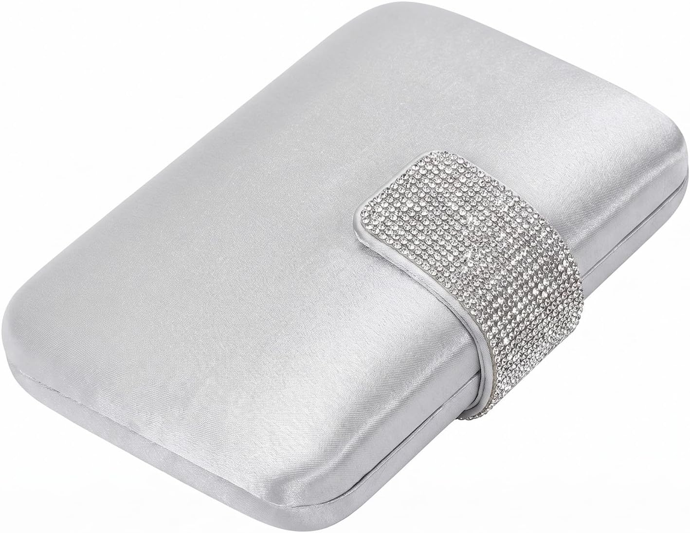 Satin Rhinestones Evening Bags Party Bridal Clutch Purse For Women Prom Clutch