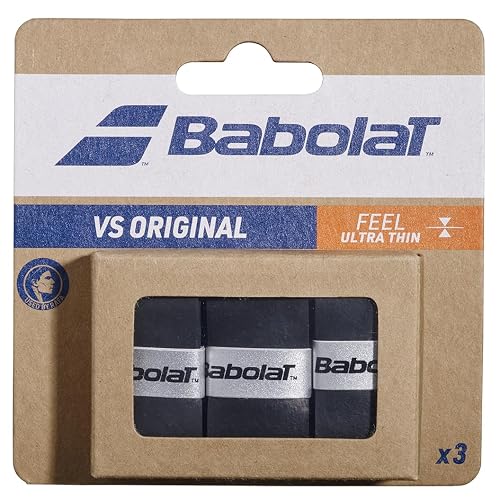 Babolat Rubber Vs Original X3 Tennis Grip (Black)