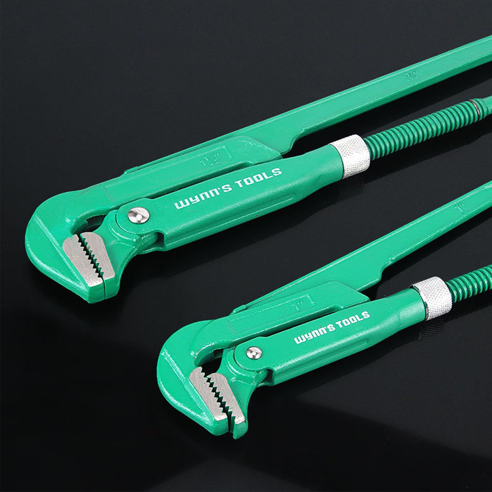 Llave de tubo resistente, alicates de instalación de fontanería, llave de abrazadera ajustable de gran apertura