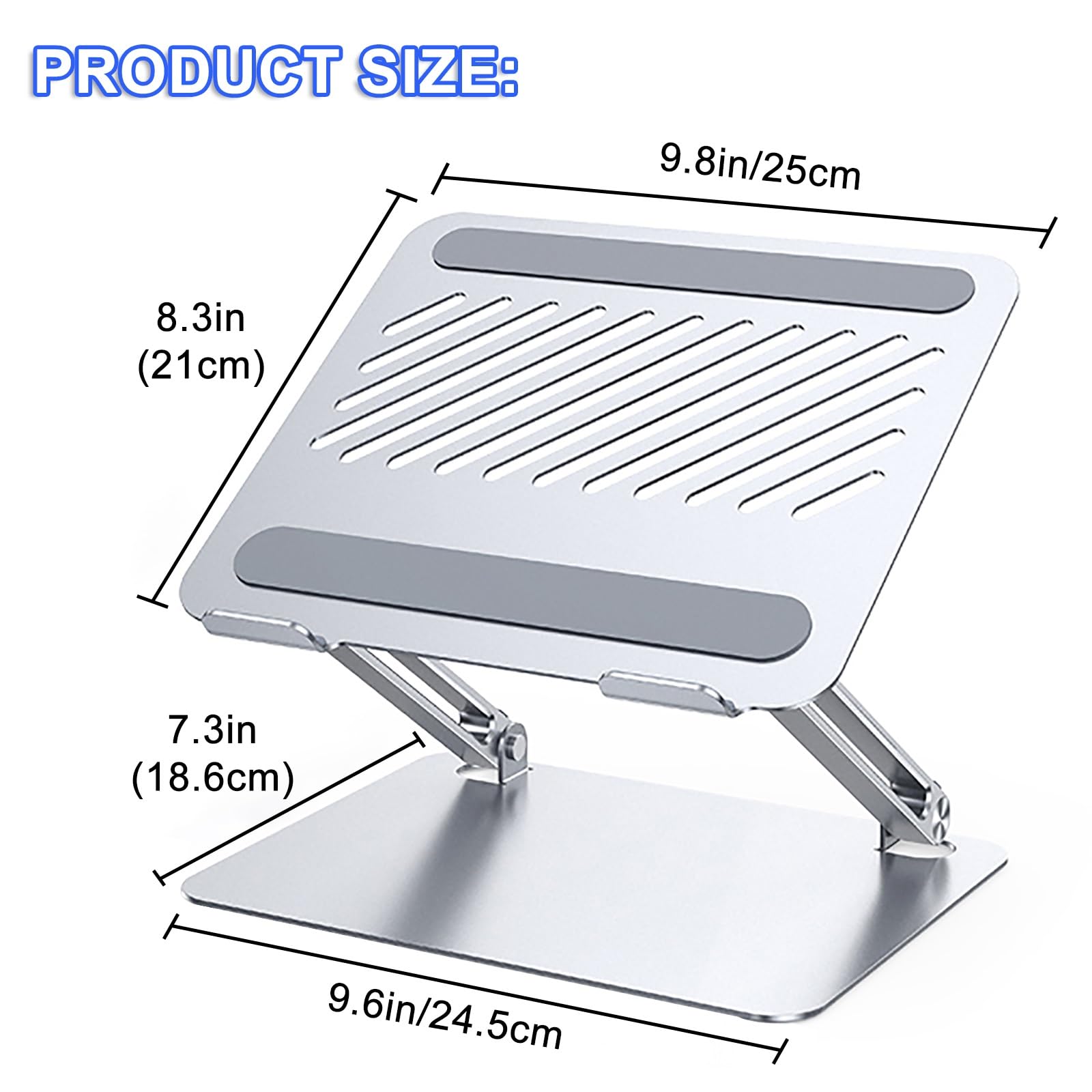 Supporto Tablet, Supporto Tablet da Letto, Adotta Staffa Sollevabile in Lega di Alluminio, Dissipazione del Calore Cava. Per Notebook e Tablet (Size : Stepless lifting)